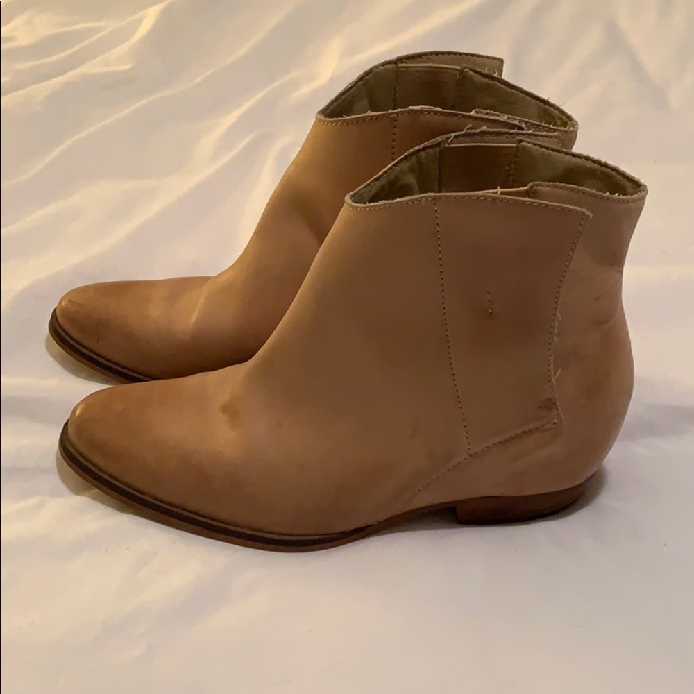 Latigo hidden wedge booties - size 9.5